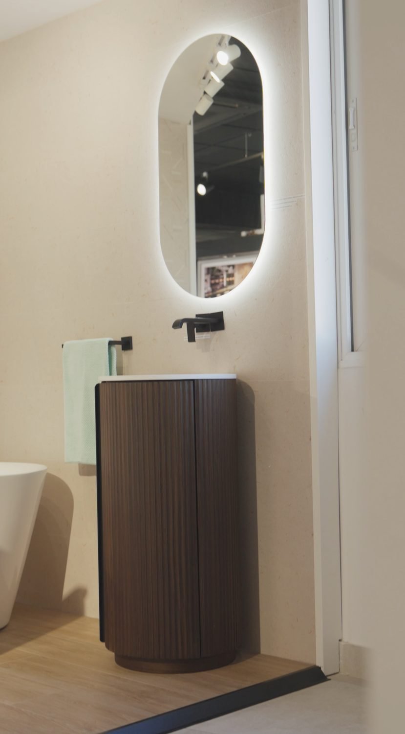 Mueble de baño en madera